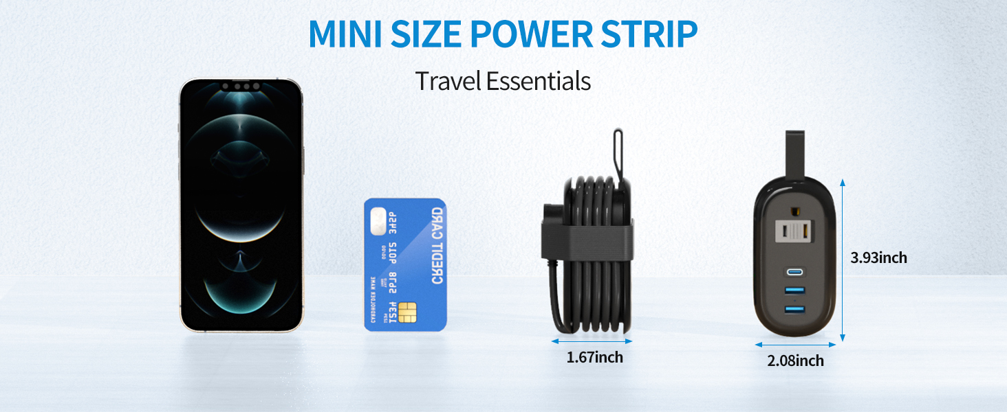 MINI SIZE POWER STRIP