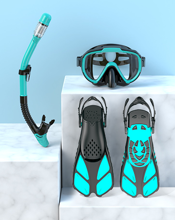 snorkel set for men snorkel set fins