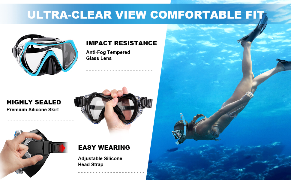 Snorkel Mask feature