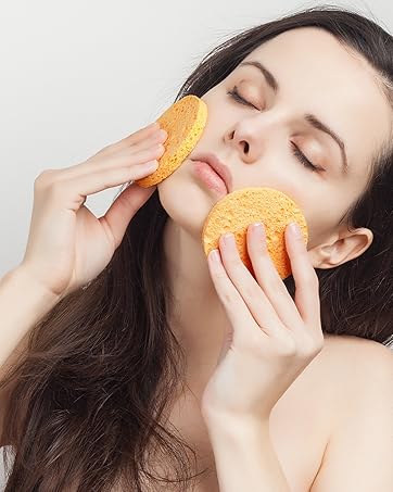 Compressed Facial Sponges