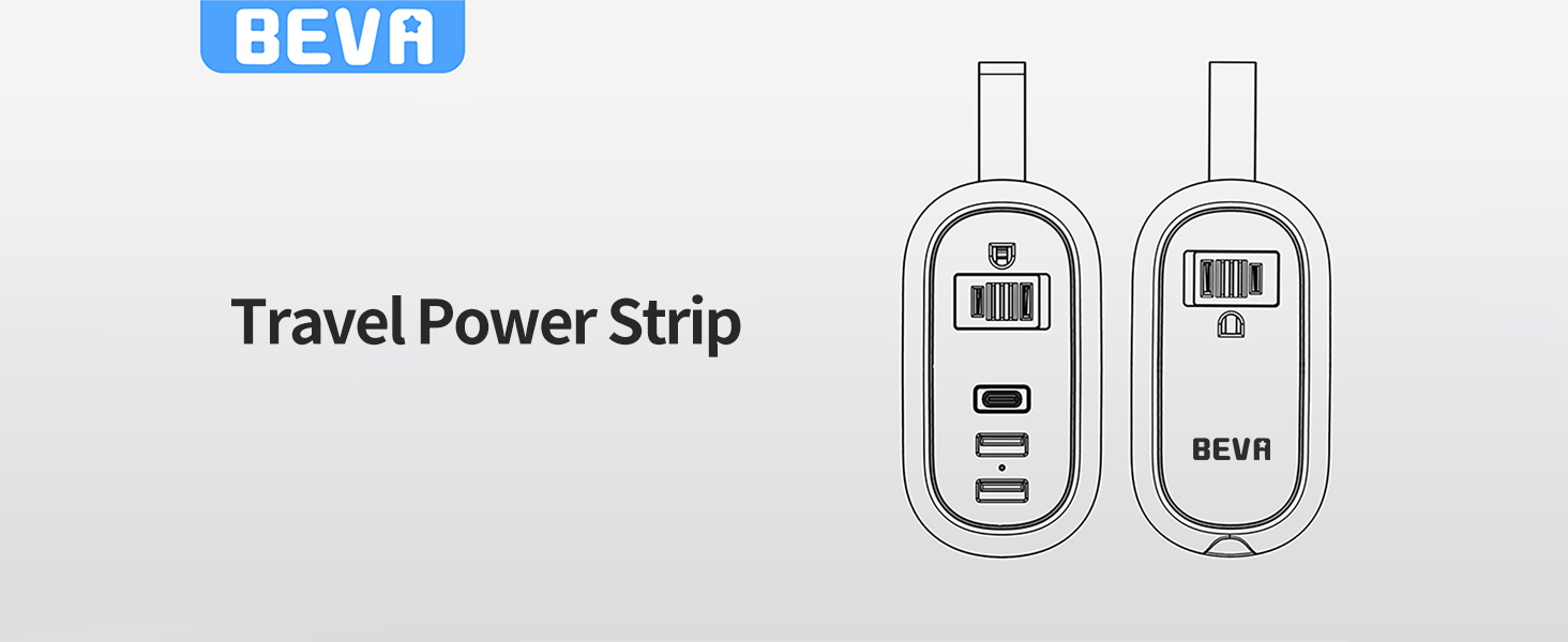 BEVA TRAVEL POWER STRIP