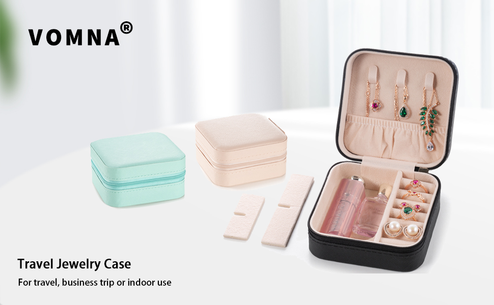 PU Leather Mini Jewelry Case